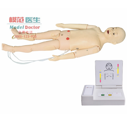 高級多功能兒童綜合急救訓(xùn)練模擬人